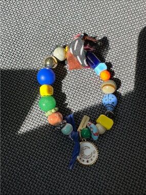 MÜR BY AYÇA mixed media beaded bracelet, limited edition